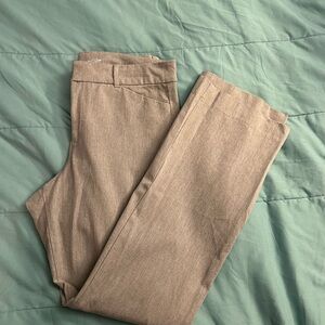 Women’s Old Navy high rise pixie flare light gray business pants